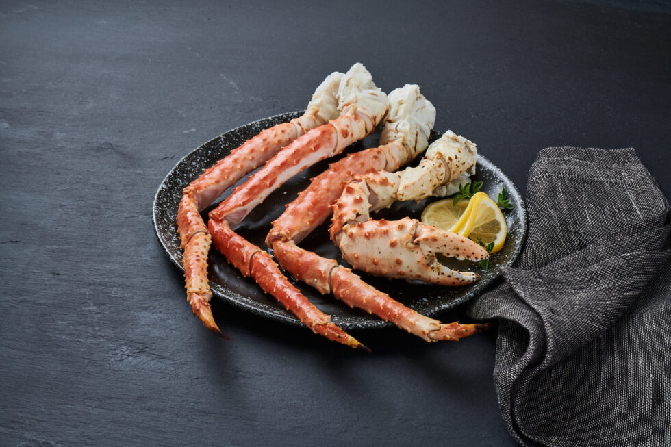 Santolla Southern Red King King Crab Blue Sea